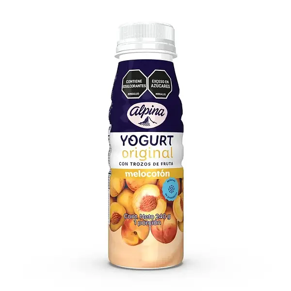 YOGURT MELOCOTON ALPINA*240G