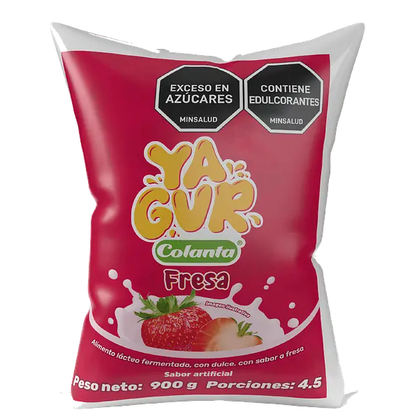 YOGURT FRESA COLANTA *900ML