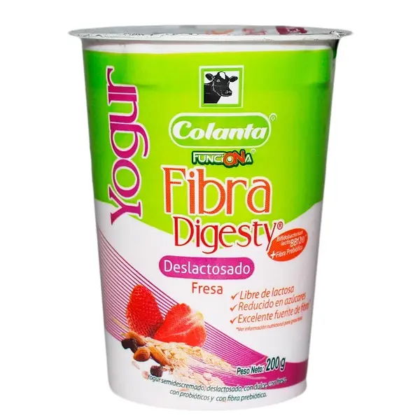 YOGURT DIGESTY DESLAC FRESA COLANTA*200