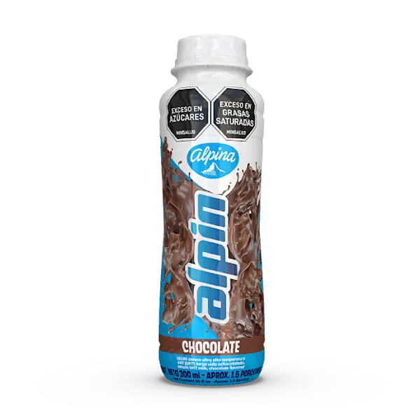 LECHE LIQUIDA CHOCOLATE ALPIN*300ML