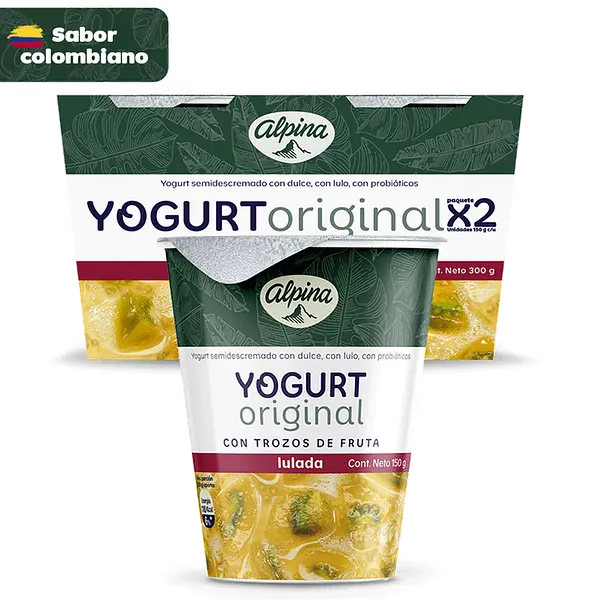 YOGURT LULADA ALPINA*150G