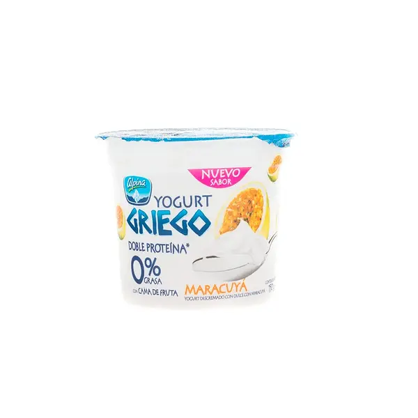 YOGURT GRIEGO MARACUYA ALPINA * 150G