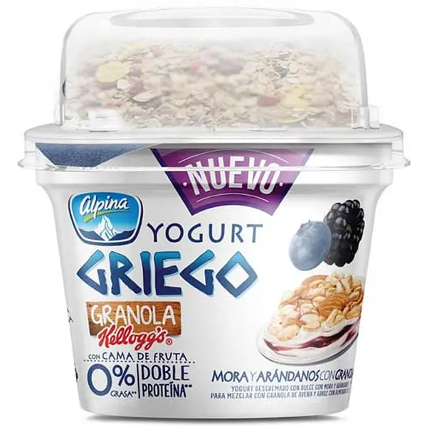 YOGURT GRIEGO CEREAL ALPINA *150 GR