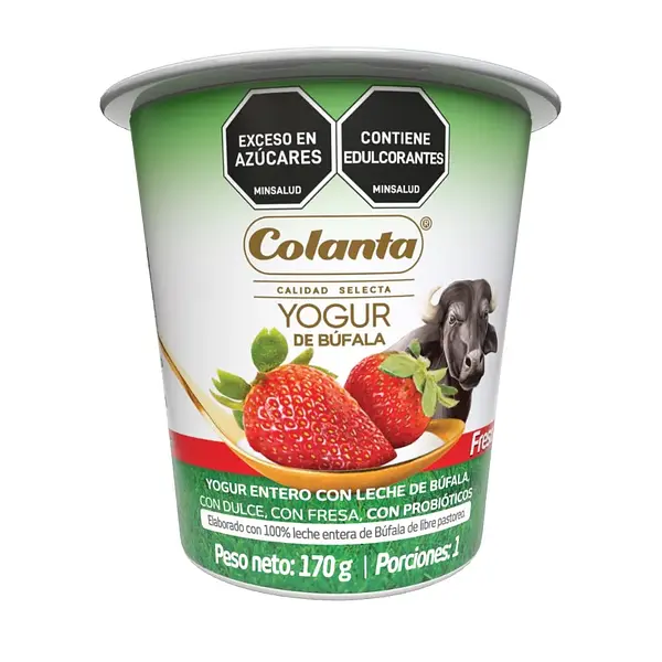 YOGURT FRESA BUFALA COLANTA*170GR