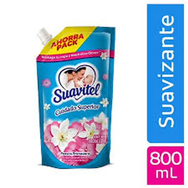 SUAVIZANTE PRIMAVERA SUAVITEL*800ML