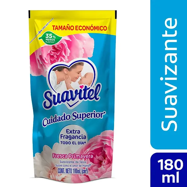 SUAVIZANTE FLORAL SUAVITEL* 180ML