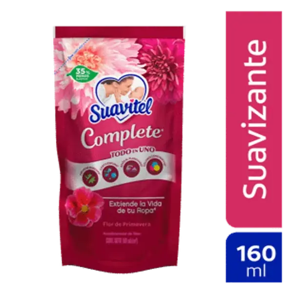SUAVIZANTE FLOR PRIMAVERA SUAVITEL*160ML