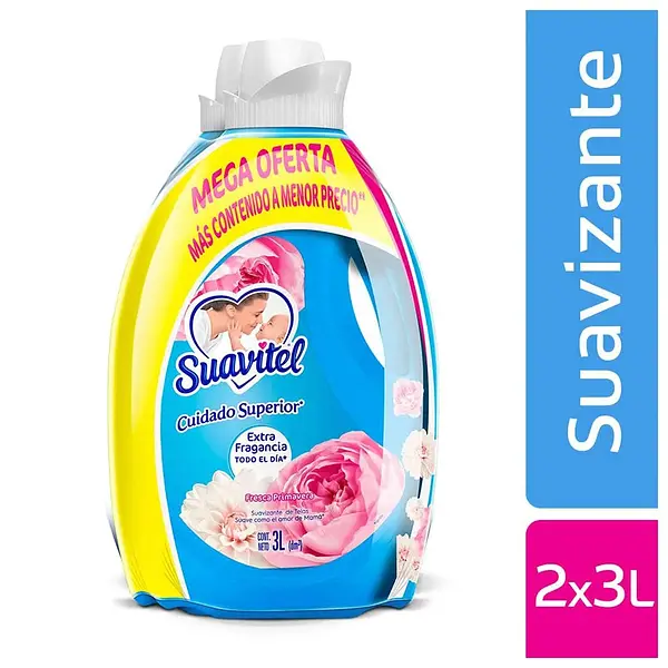 SUAVIZANTE PRIMAVERA SUAVITEL*3 L*2U