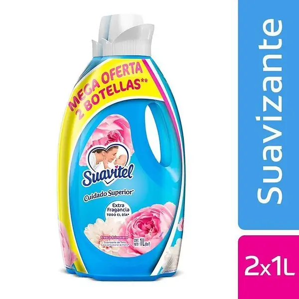 SUAVIZANTE PRIMAVERA SUAVITEL*1LT*2UN