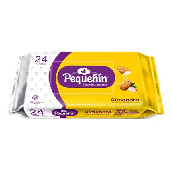 TOALLITAS HUMEDAS ALMEDR PEQUEÑIN*24UND