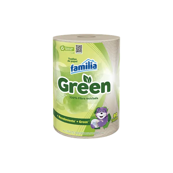 TOALLA COCINA GREEN FAMILIA*1R