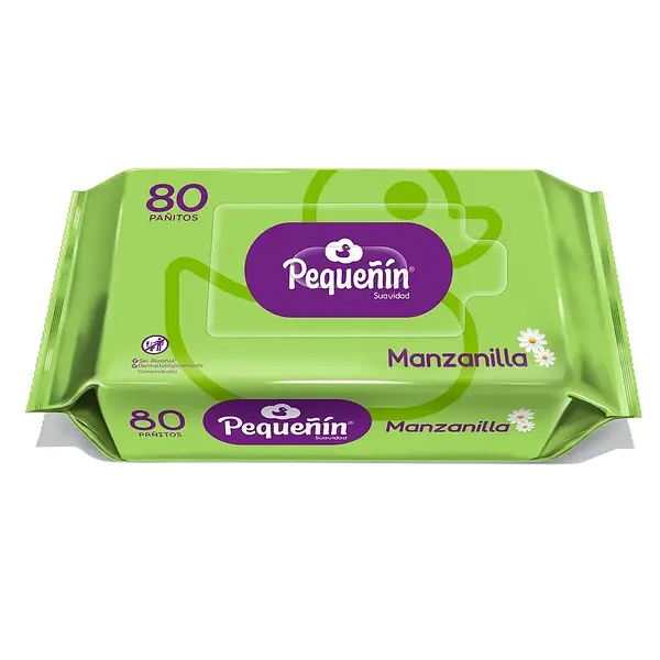 TOALLITAS HUMEDAS MANZAN PEQUEÑIN*80UND