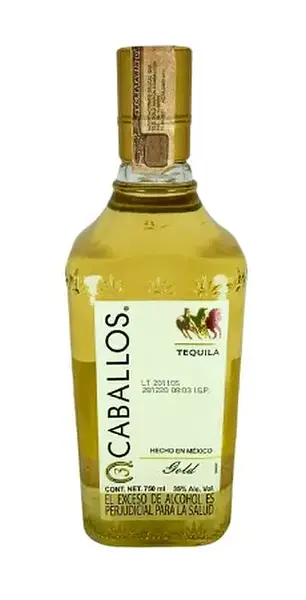 TEQUILA GOLD 3 CABALLOS*750ML