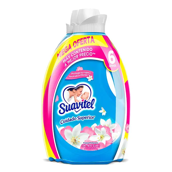 SUAVIZANTE PRIMAVERA SUAVITEL*3L*2U