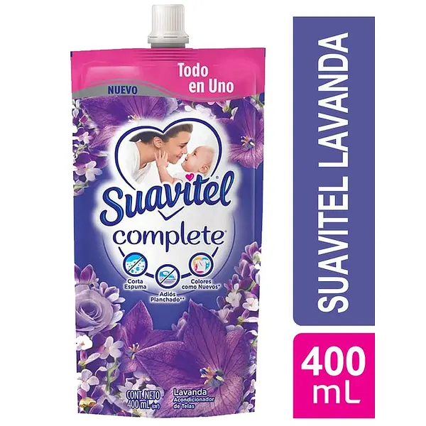 SUAVIZANTE LAVANDA SUAVITEL*400ML