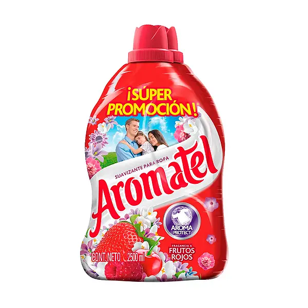 SUAVIZANTE FRUTOS ROJOS AROMATEL*2500*2U