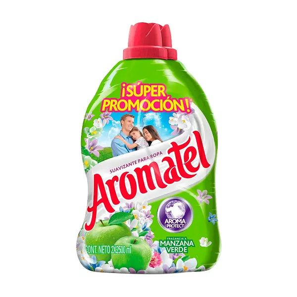 SUAVIZANTE MANZANA AROMATEL*2U*2.5L