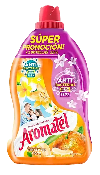 SUAVIZANTE MANDARINA AROMATEL*2U*2.5L
