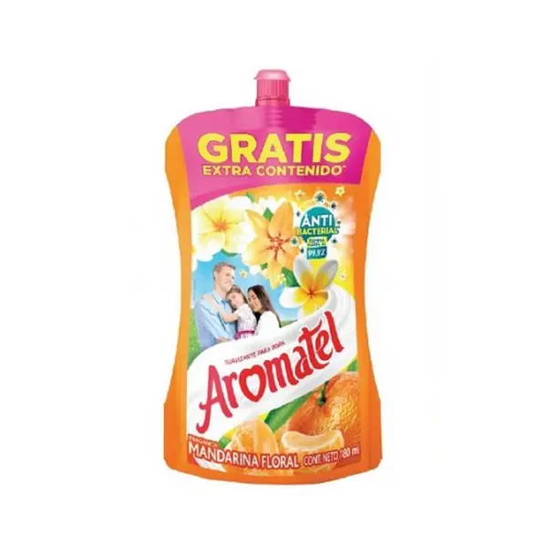 SUAVIZANTE MANDARINA AROMATEL*180ML