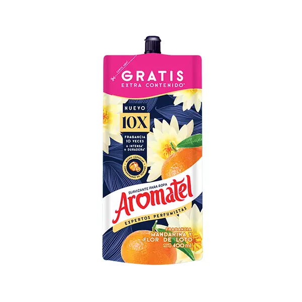 SUAVIZANTE MANDARINA AROMATEL *400ML