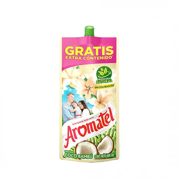 SUAVIZANTE COCO AROMATEL*400ML