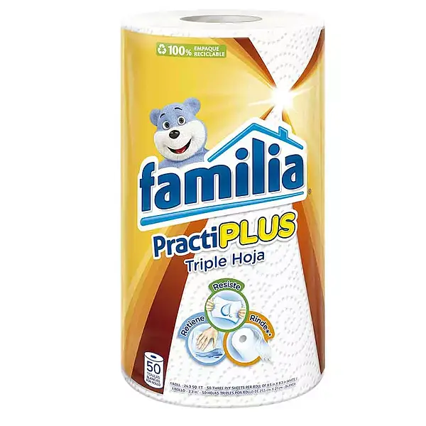 TOALLA COCINA TRIPLE HOJA FAMILIA*50U
