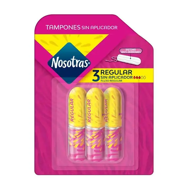 TAMPON INTIMO REGULAR NOSOTRAS*3UN