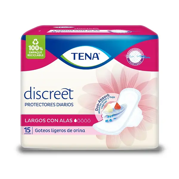 TOALLA HIGIENICA LIGHTS TENA*15U