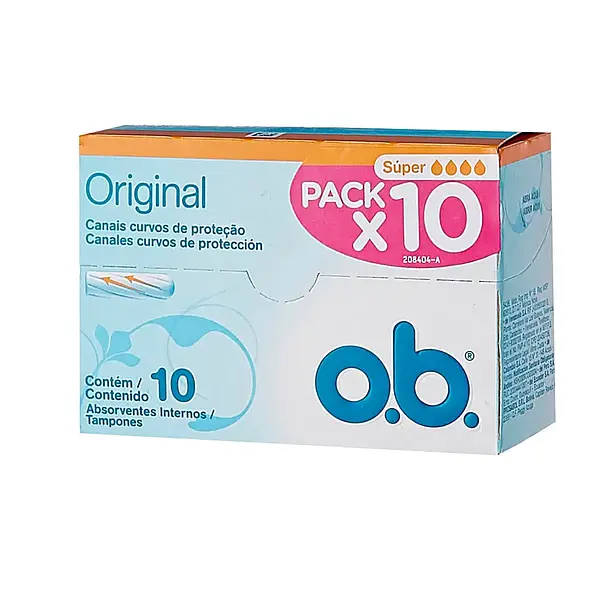 TAMPON INTIMO SUPER O.B*10U