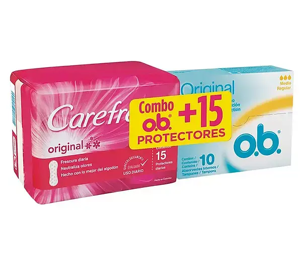 TAMPON INTIMO MEDIO O.B*10U