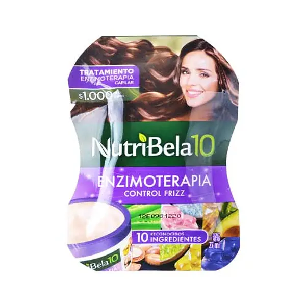 TRATAMIENTO ENZIMOTERAPIA NUTRIBELA*27ML