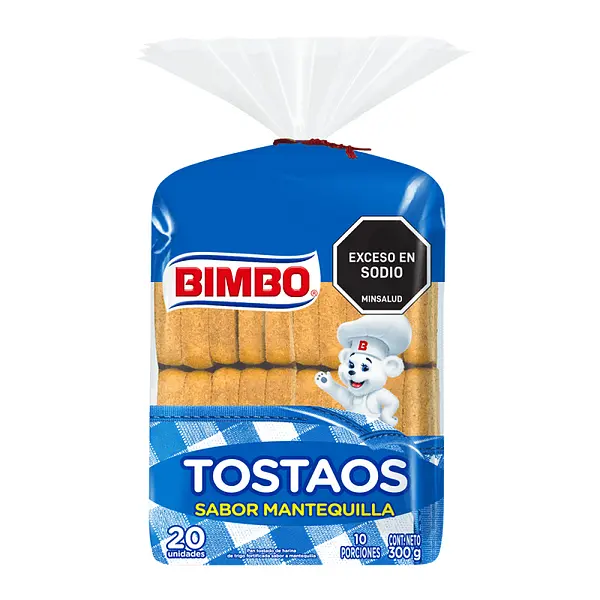 TOSTADA MANTEQUILLA BIMBO *20U