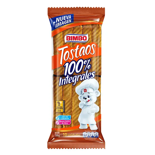 TOSTADA INTEGRAL BIMBO*150G