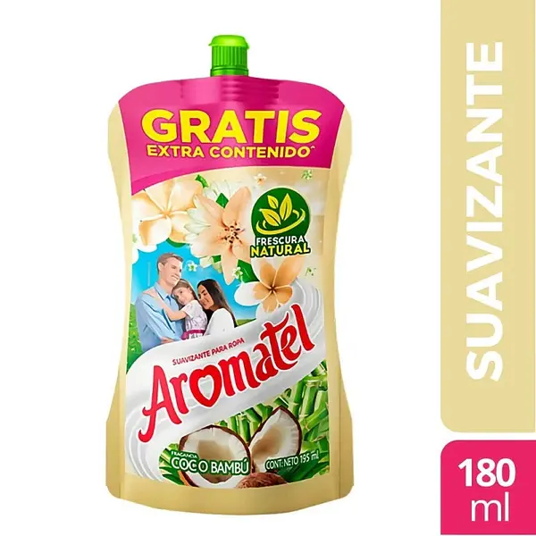 SUAVIZANTE COCO AROMATEL*180ML