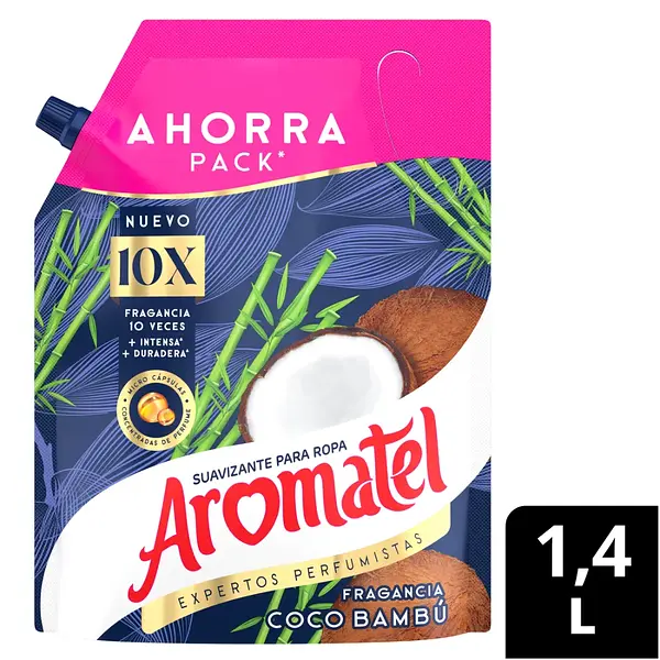 SUAVIZANTE COCO AROMATEL*1.4ML