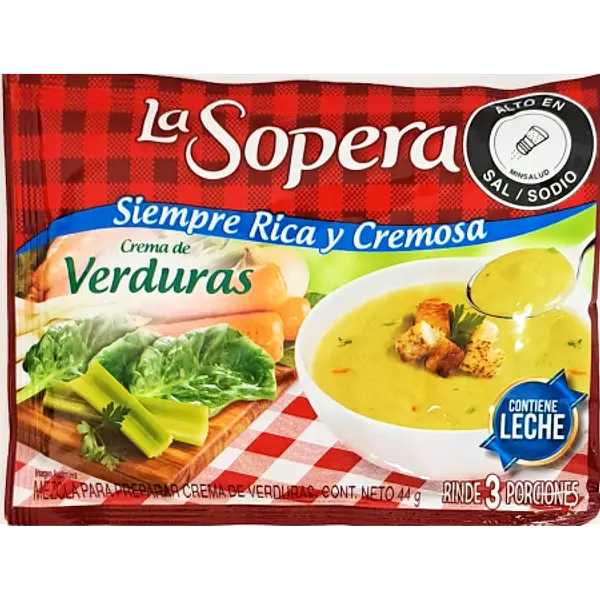 SOPA VERDURAS SOPERA* 44GR
