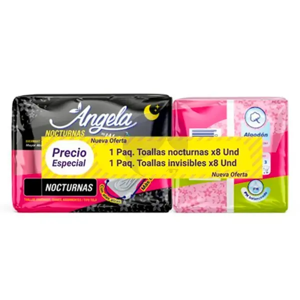 TOALLA HIGIENICA OFERTA ANGELA*16U