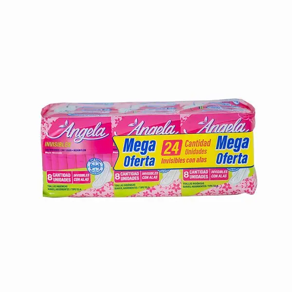 TOALLA HIGIENICA ANGELA*24U