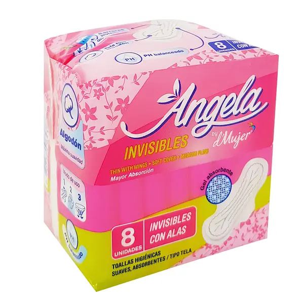 TOALLA HIGIENICA ANGELA*8U