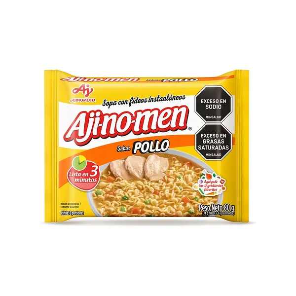 SOPA POLLO AJINOMEN* 80GR