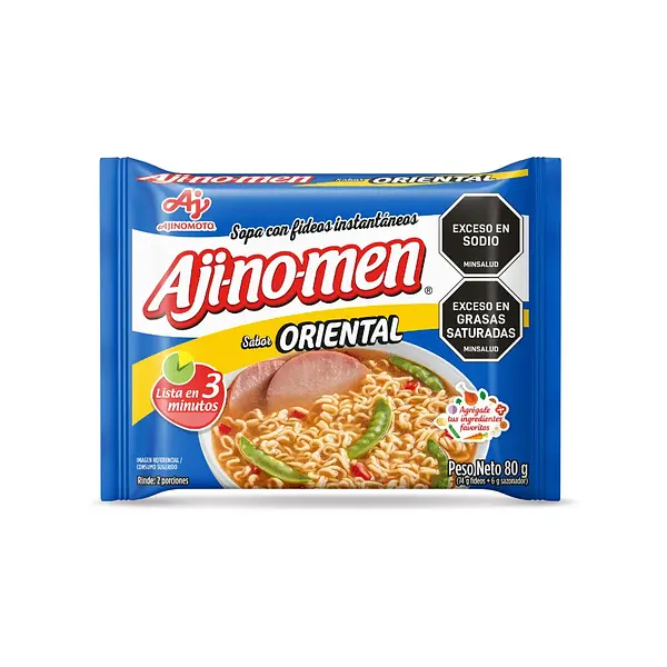 SOPA ORIENTAL AJINOMEN*80G