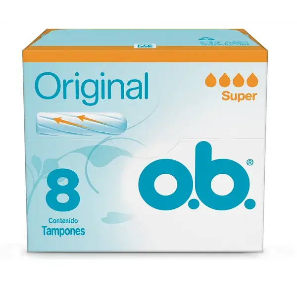 TAMPON INTIMO SUPER O.B*8U